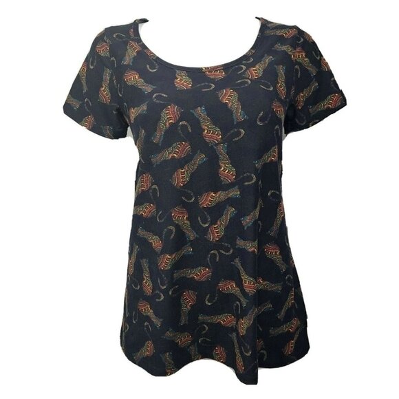 Lularoe Lot of 12 Tops Dresses Womens XS Irma Carly Cassie Colorful Comfort - Picture 9 of 13